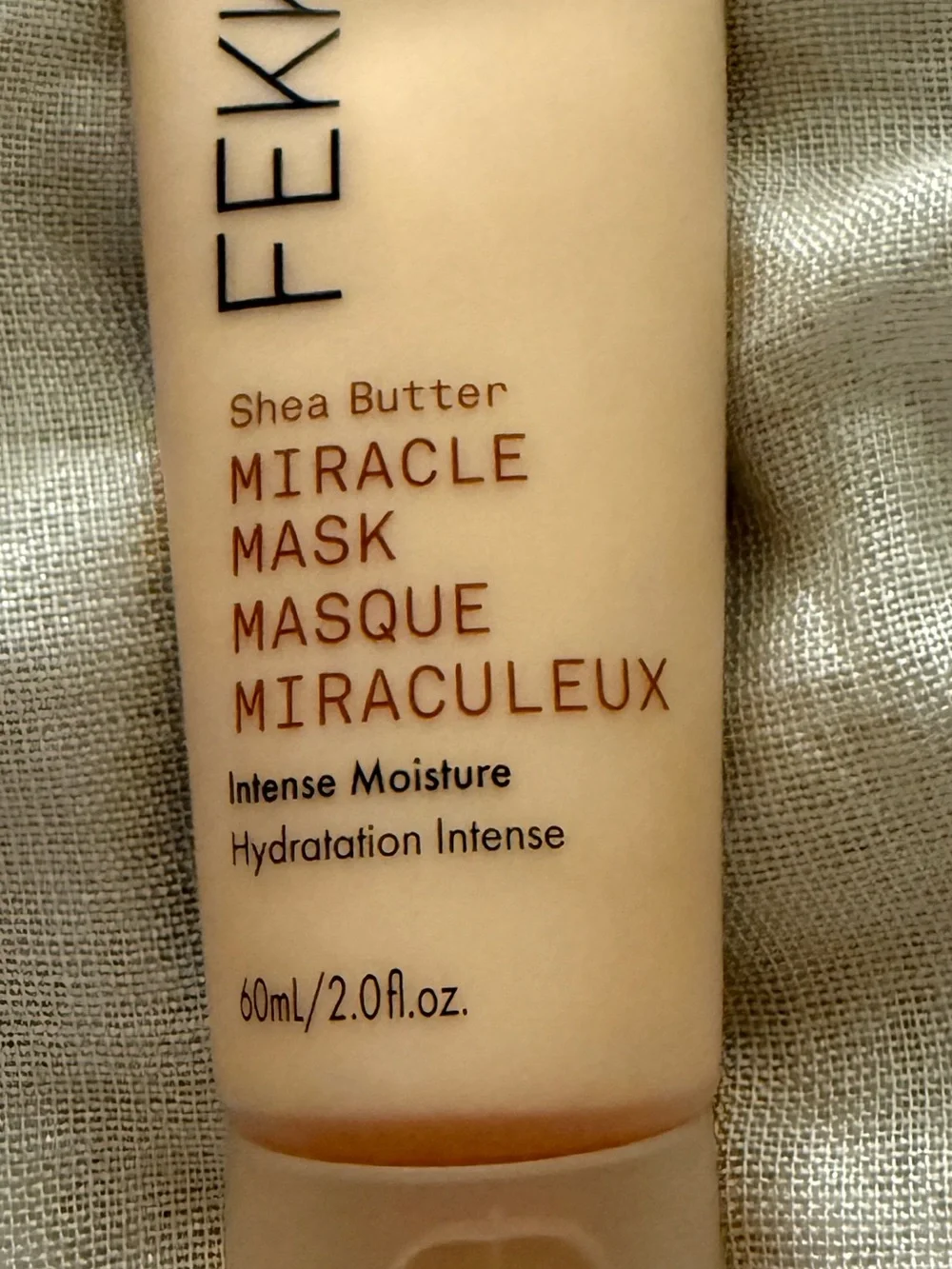 Fekkai Shea Butter Miracle Mask Intense Moisture 2 oz New Sealed